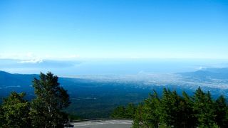 富士山登山口に行く道路