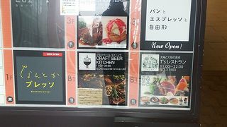 小ぶりのショッピングモール