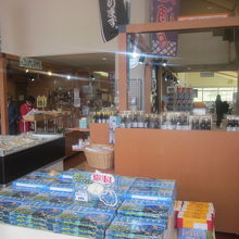 売店エリアの様子