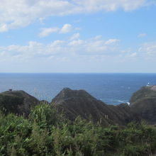 このアングルで望む神威岬はあまり知られていないかと思います