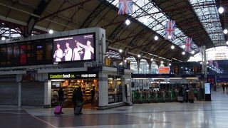 ロンドン南部への列車の始発駅