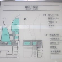 館内案内の様子