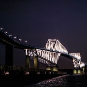 東京ゲートブリッジの夜景を見に行きました