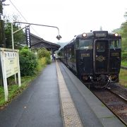 嘉例川駅は人気でした