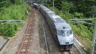山岳区間の景色が好きです