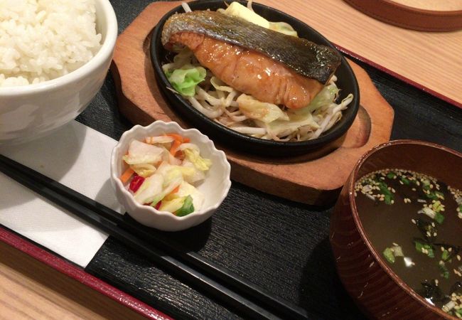 北海道の料理が色々選べる