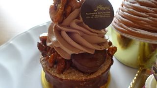 お勧めはモンブラン！