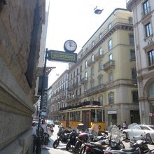 スカラ座前の道路・