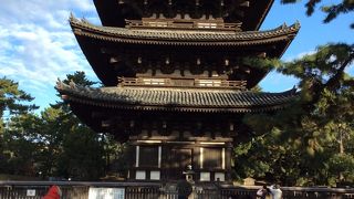 見応えがある五重の塔