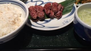 麦とろが美味しい。