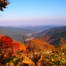 御岳山　大展望台から