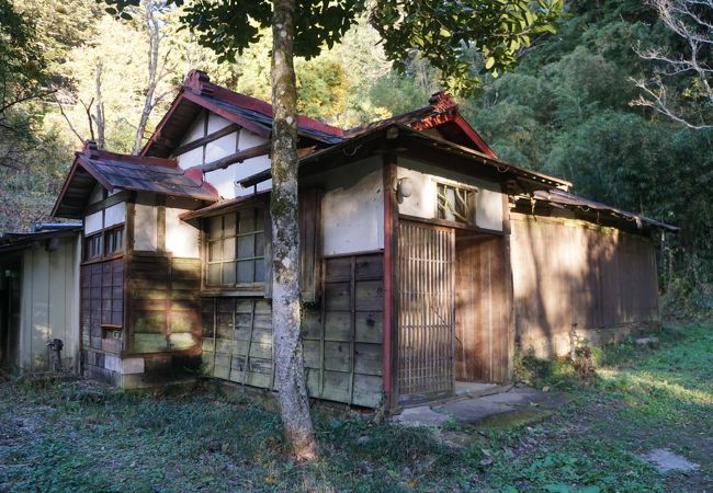 川崎からここに疎開し、一家で暮らしていた家なんだそうです