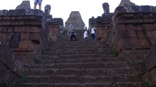 階段がきついです