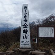 金時山(2)に富士山を見に行きました