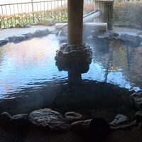 無料の貸し切り露天風呂。