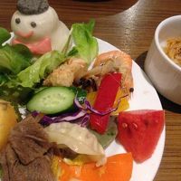 朝食美味しかった