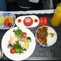 KL868 Cクラス 機内食