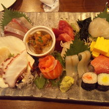 お刺身も豪華ー！