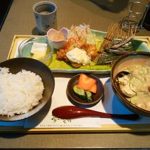 冷や汁定食です