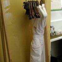 ガウンとハンガー