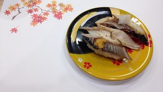 安定した美味しさの回転すし