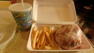 アメリカンなハンバーガー