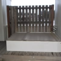 閉鎖中の露天風呂