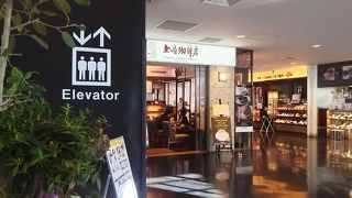 展望デッキのすぐそばにある