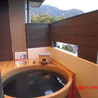 部屋の露天風呂