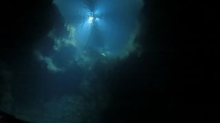 秋芳洞とは違った鍾乳洞でした