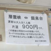 2017年は、紅葉期以外の登山シーズンでも連絡バスが運行していた