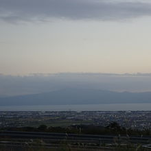 駿河湾が良く見えます