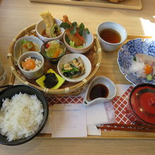 この定食をいただく