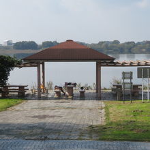 休憩所があります