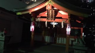 渋谷のお稲荷さん