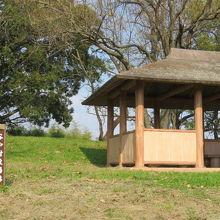 谷中村役場跡があります