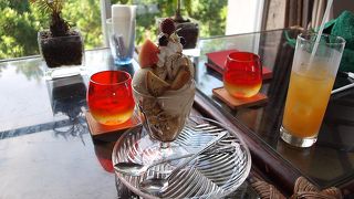 竹富島で可愛らしいカフェ