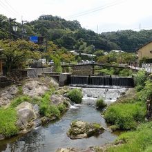 湯閼伽の井戸付近。