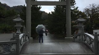 とても厳かな雰囲気です