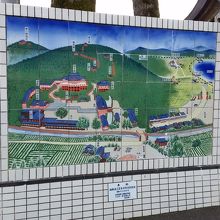 焼き物の案内図