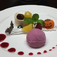 子供のデザート。ハロウィン仕様・・・