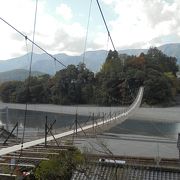 大井川最長の吊橋で味わうスリル（塩郷の吊り橋）