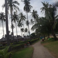 ホテル内はランニングできるほど広い