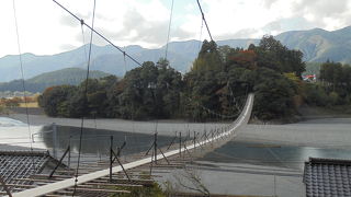 大井川最長の吊橋で味わうスリル（塩郷の吊り橋）