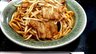 極太麺の浪江焼きそば