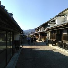 メイン通りです。のんびりできます