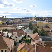 エゲル城からの眺め