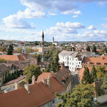 エゲル城からの眺め