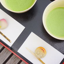 抹茶と練り切りのセット