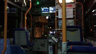 中・小型バスの運行が増えました。